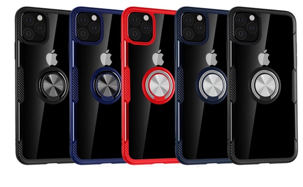 For Apple iphone 11 Pro Max Cover Stand Holder Magnetic Ring Case For iphone XS Max XR X iphone 11 Pro SE 2020 12 Pro mini Case
