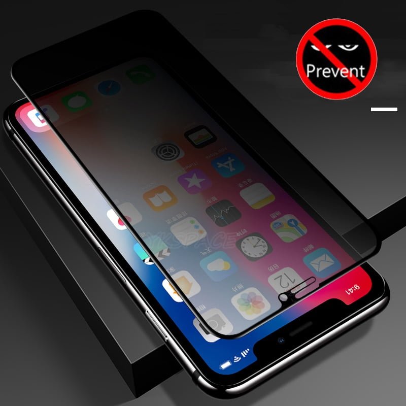 Best Privacy 9H Tempered Glass For iPhone X XR XS 11 12 Mini Pro Max 6 6S 7 8 Plus SE 2020 Anti Spy Glare Peep Screen Protector