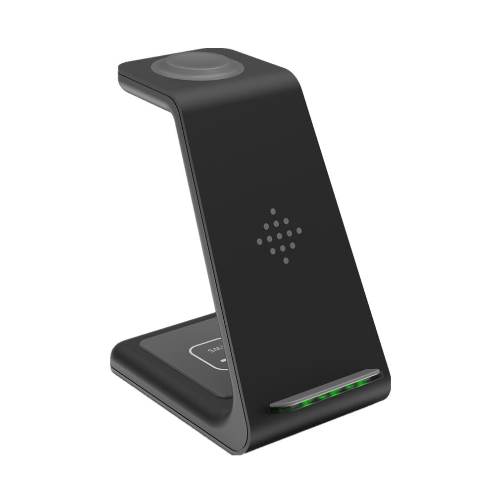 3 in 1 Wireless Charger 10W Fast Charging for iPhone 11 pro/XR/Xs Max Samsung for Apple Watch 5 4 3 Airpods pro with EU Charger