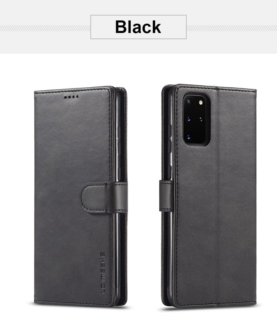 Luxury Leather Flip Case For Samsung Note 20 ultra S20 FE S10 S9 S8 plus