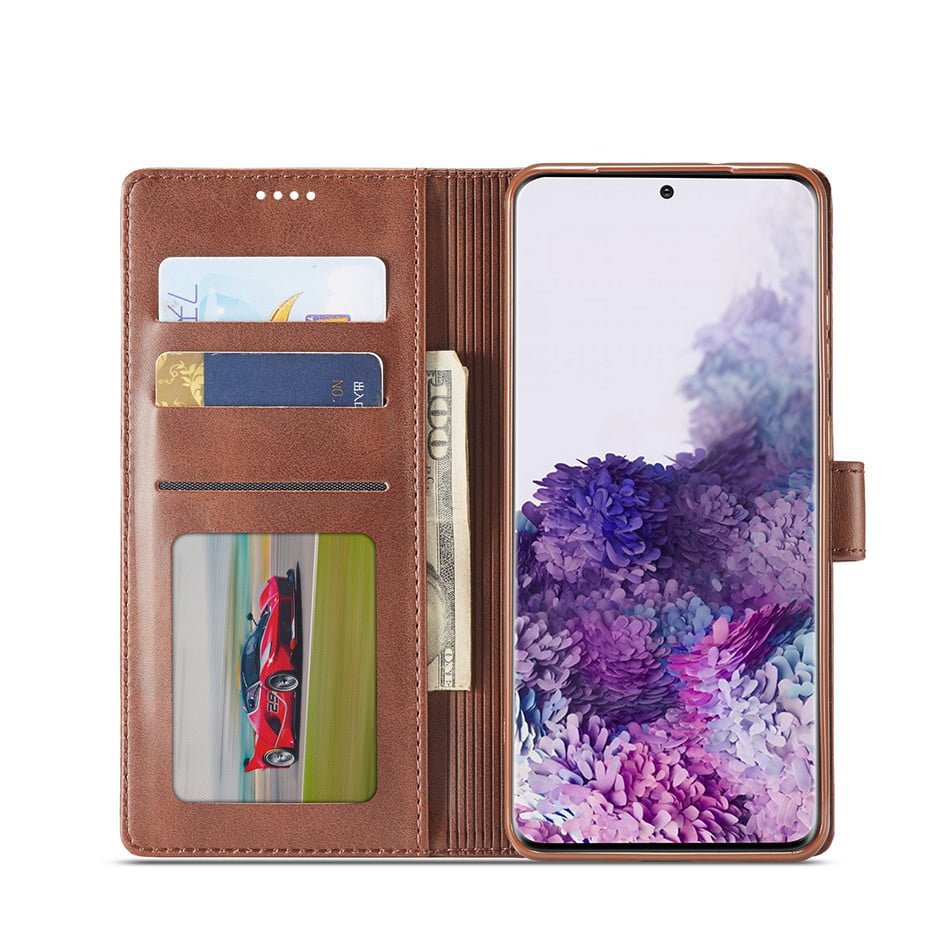 Luxury Leather Flip Case For Samsung Note 20 ultra S20 FE S10 S9 S8 plus