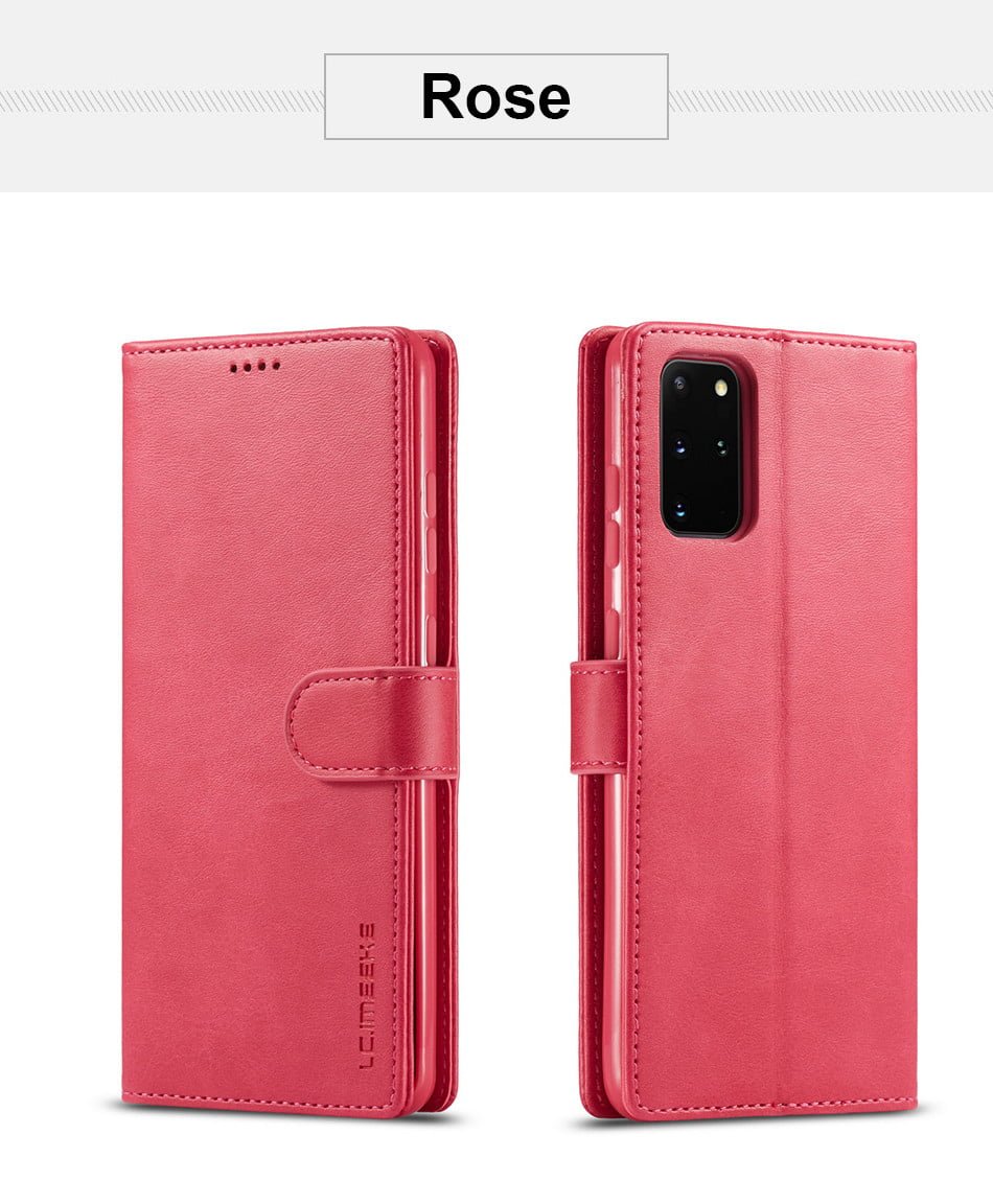 Luxury Leather Flip Case For Samsung Note 20 ultra S20 FE S10 S9 S8 plus