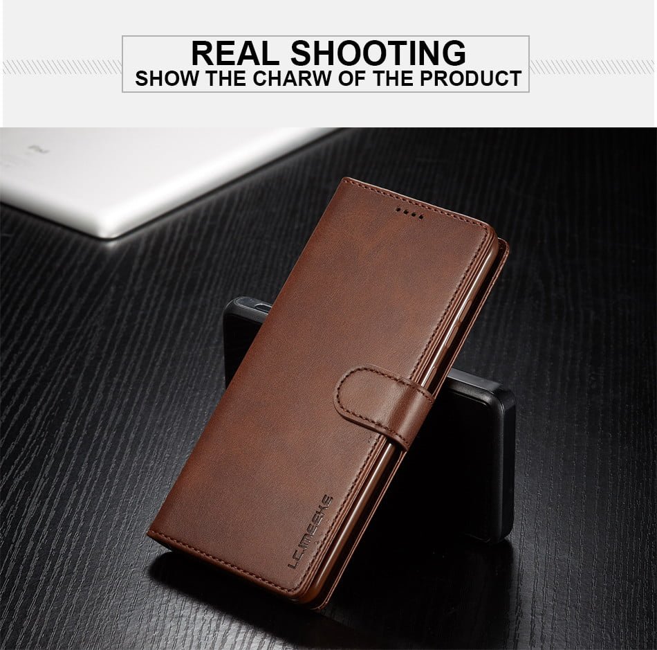 Luxury Leather Flip Case For Samsung Note 20 ultra S20 FE S10 S9 S8 plus