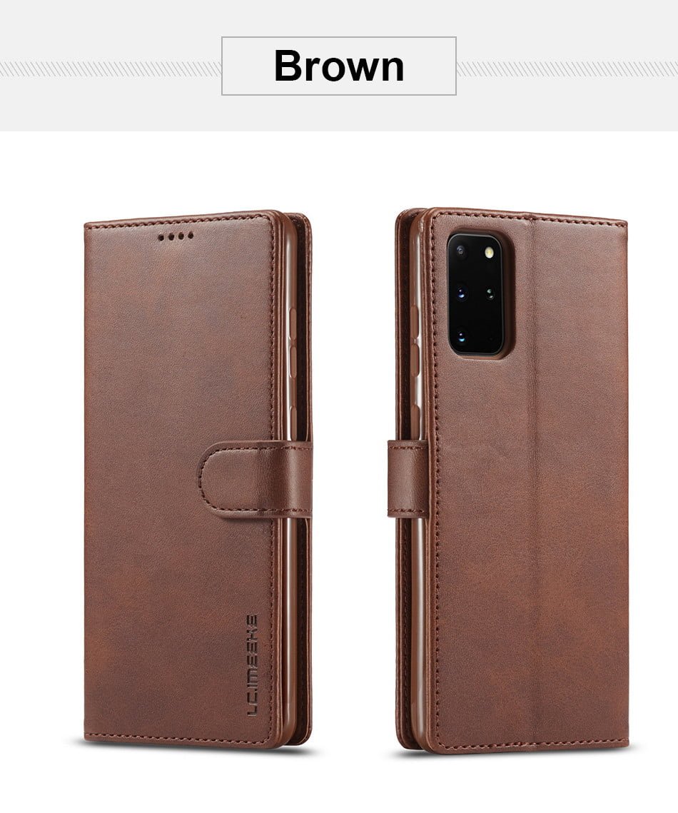 Luxury Leather Flip Case For Samsung Note 20 ultra S20 FE S10 S9 S8 plus