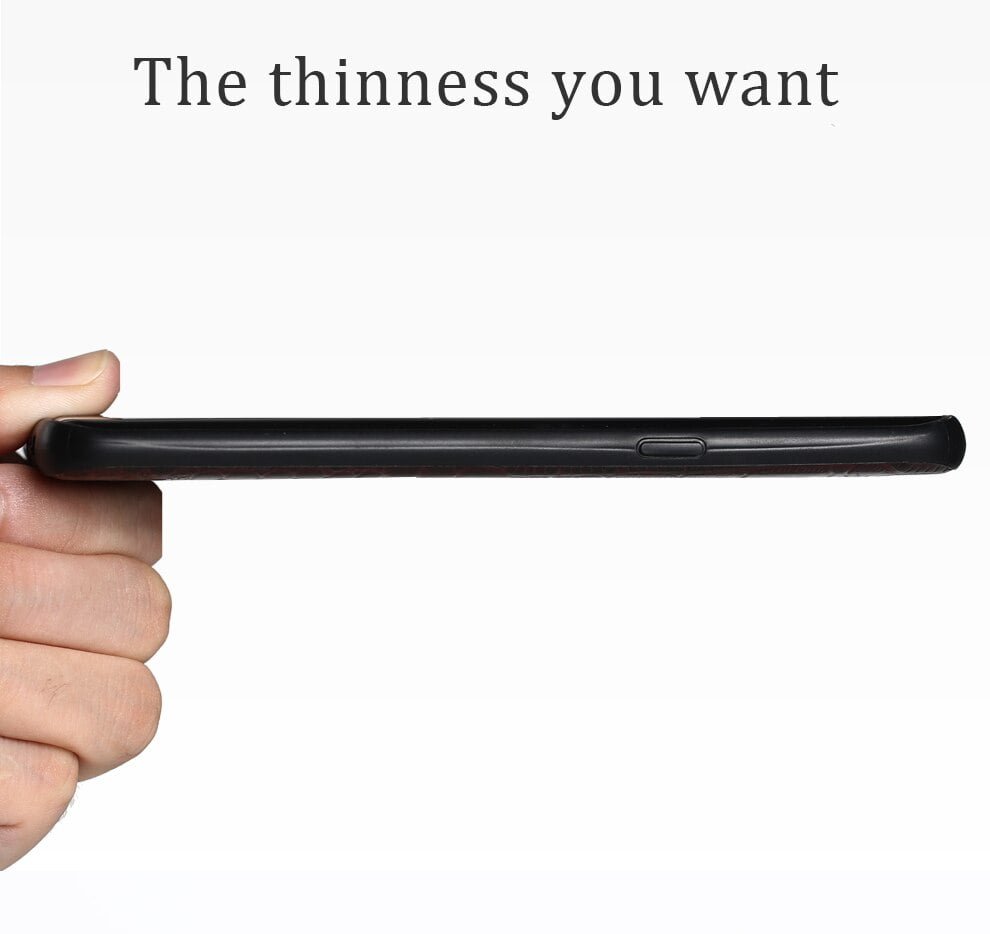 Genuine Leather Cover Case for Samsung Galaxy S A & NOTE Series phones