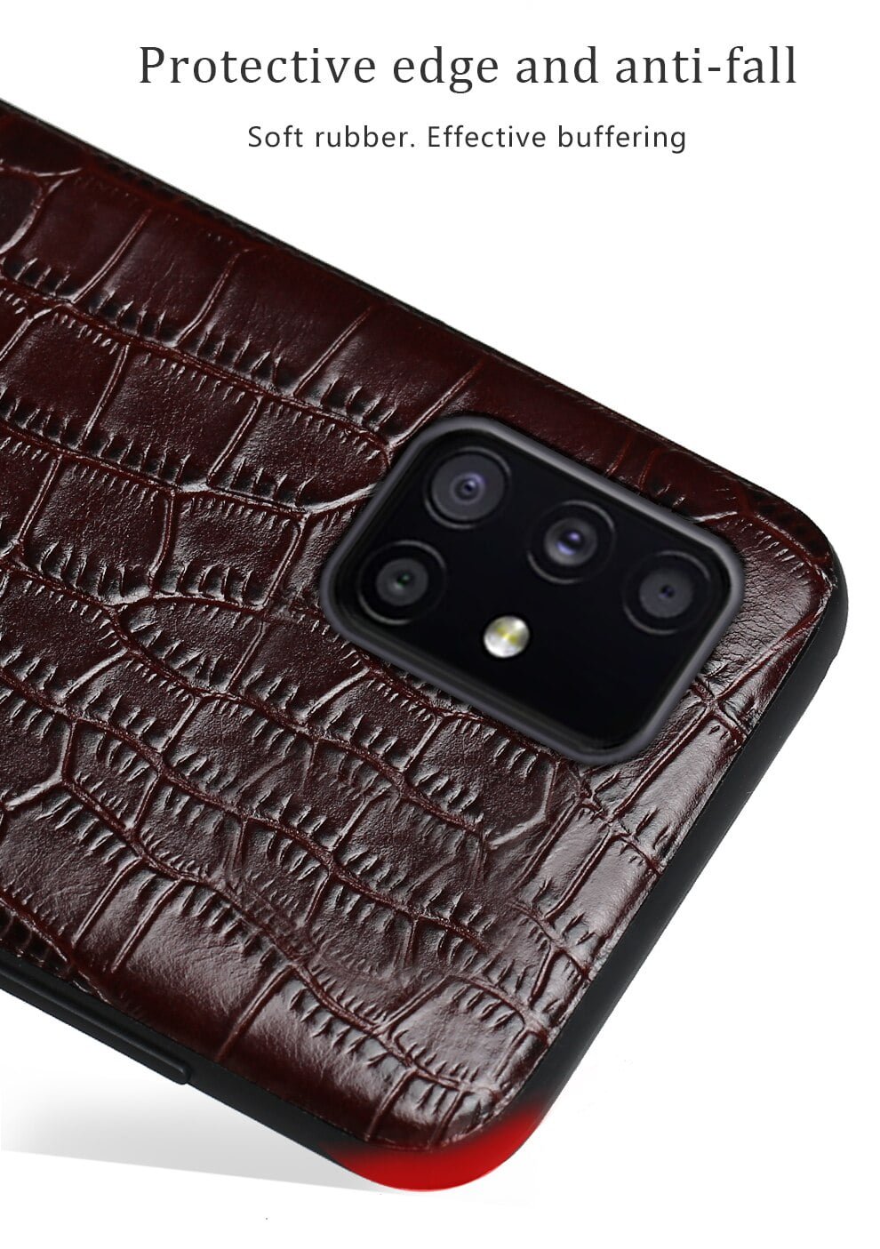 Genuine Leather Cover Case for Samsung Galaxy S A & NOTE Series phones