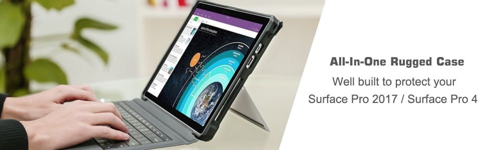All-in-One Protective Rugged Cover Case for Microsoft Surface Pro 7 /Pro 6/Pro 5/Pro 2017/Pro 4 /Pro LTE All-in-One Protective Rugged Cover Case for Microsoft Surface Pro 7 /Pro 6/Pro 5/Pro 2017/Pro 4 /Pro LTE
