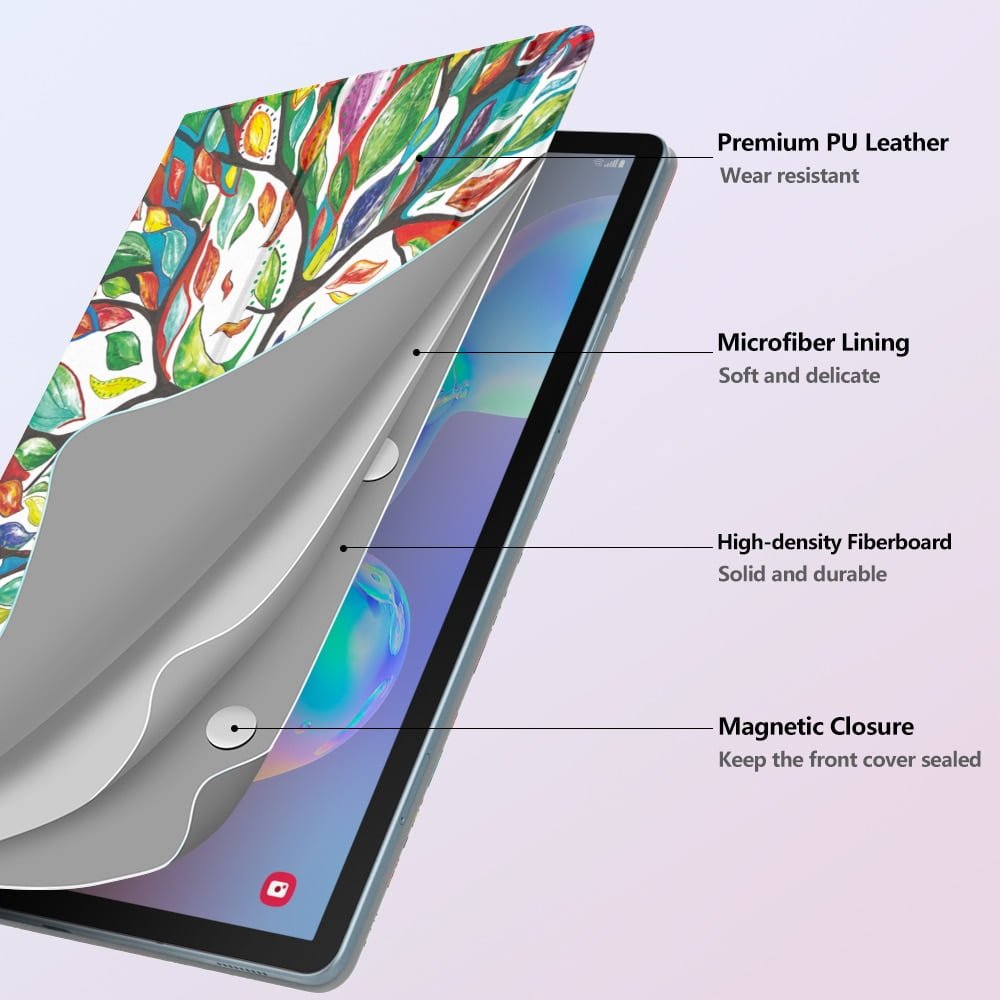 Smart Folio Case For Samsung Galaxy Tab S6 10.5 2019,Slim Lightweight Smart Shell Stand Cover,Strong Magnetic Adsorption for Tab Smart Folio Case For Samsung Galaxy Tab S6 10.5 2019,Slim Lightweight Smart Shell Stand Cover,Strong Magnetic Adsorption for Tab