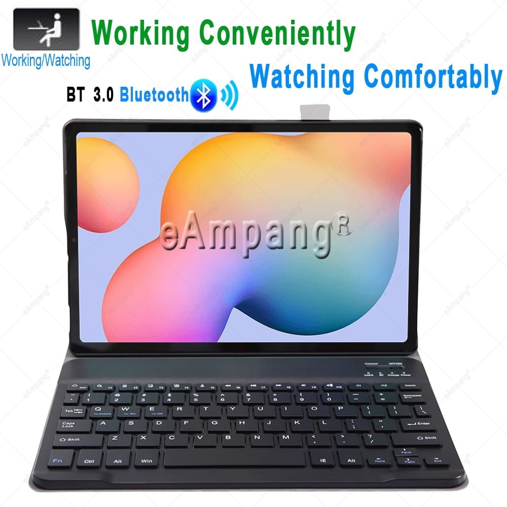 Case for Samsung Galaxy Tab S6 Lite 10.4 Keyboard Case Tab S6 10.5 S7 11 Cover Russian Spanish English Korean Bluetooth Keyboard Case for Samsung Galaxy Tab S6 Lite 10.4 Keyboard Case Tab S6 10.5 S7 11 Cover Russian Spanish English Korean Bluetooth Keyboard