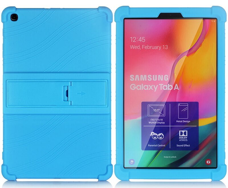 Case for Samsung Galaxy Tab A 10.1 2019 T510 S6 Lite 10.4 P610 8.0 T290 S5E 10.5 T720 A7 2020 T500 Kids Case Soft Silicone Cover