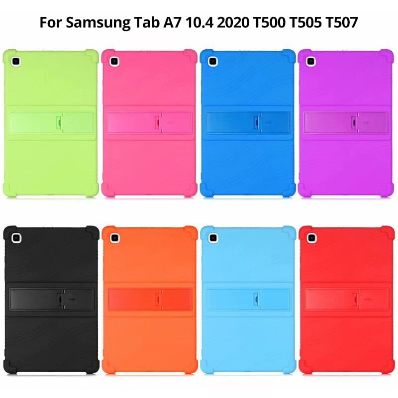 Case for Samsung Galaxy Tab A 10.1 2019 T510 S6 Lite 10.4 P610 8.0 T290 S5E 10.5 T720 A7 2020 T500 Kids Case Soft Silicone Cover