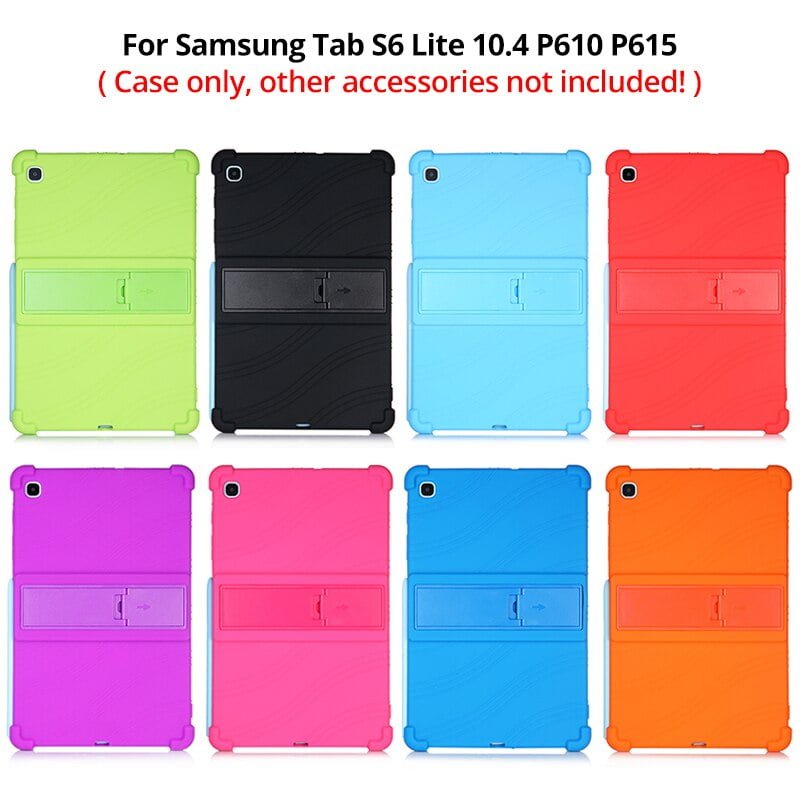 Case for Samsung Galaxy Tab A 10.1 2019 T510 S6 Lite 10.4 P610 8.0 T290 S5E 10.5 T720 A7 2020 T500 Kids Case Soft Silicone Cover