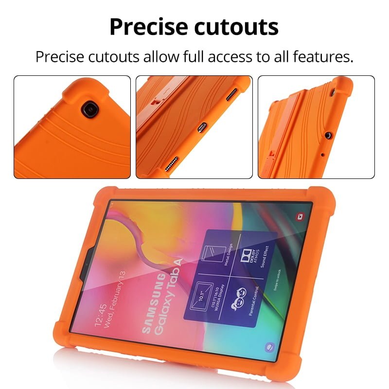 Case for Samsung Galaxy Tab A 10.1 2019 T510 S6 Lite 10.4 P610 8.0 T290 S5E 10.5 T720 A7 2020 T500 Kids Case Soft Silicone Cover