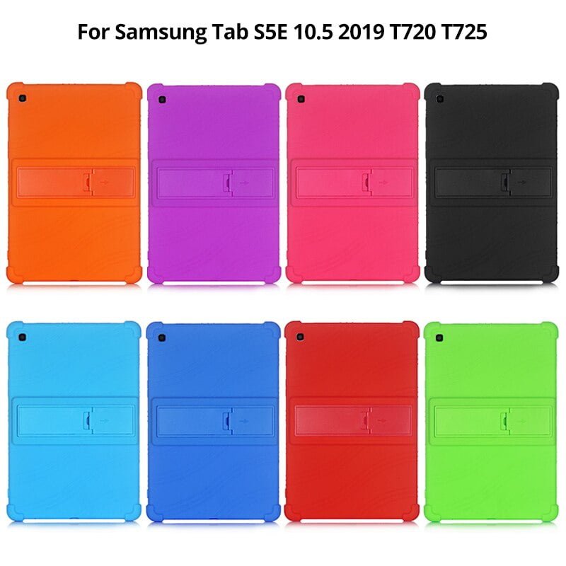 Case for Samsung Galaxy Tab A 10.1 2019 T510 S6 Lite 10.4 P610 8.0 T290 S5E 10.5 T720 A7 2020 T500 Kids Case Soft Silicone Cover