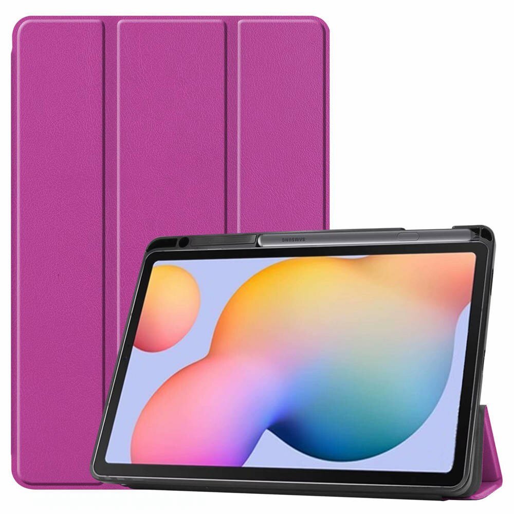 iBuyiWin Soft Silicone Smart Case for Samsung Galaxy Tab S6 Lite 10.4 SM-P610/P615 Tablet Capa Cover With Pencil Holder Funda