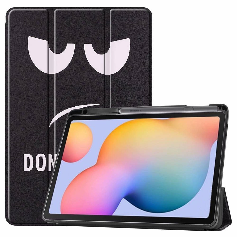 iBuyiWin Soft Silicone Smart Case for Samsung Galaxy Tab S6 Lite 10.4 SM-P610/P615 Tablet Capa Cover With Pencil Holder Funda