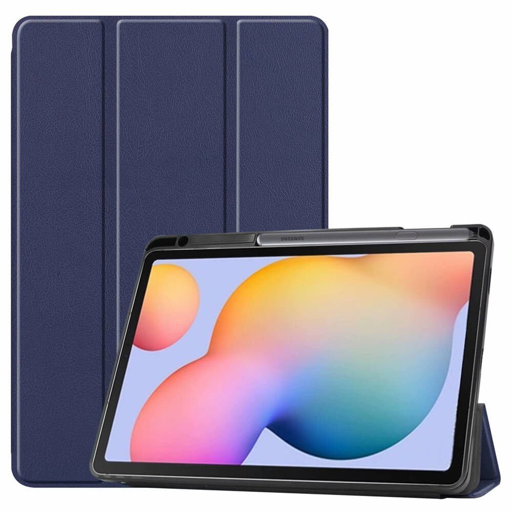 iBuyiWin Soft Silicone Smart Case for Samsung Galaxy Tab S6 Lite 10.4 SM-P610/P615 Tablet Capa Cover With Pencil Holder Funda