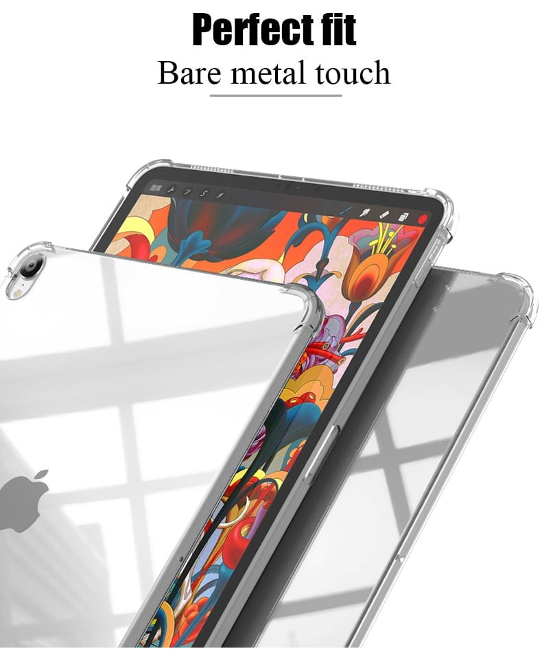 Tablet case for Samsung Galaxy Tab A 10.1' 2019 Silicone soft shell TPU Airbag cover Transparent protection bag for SM-T510/T515