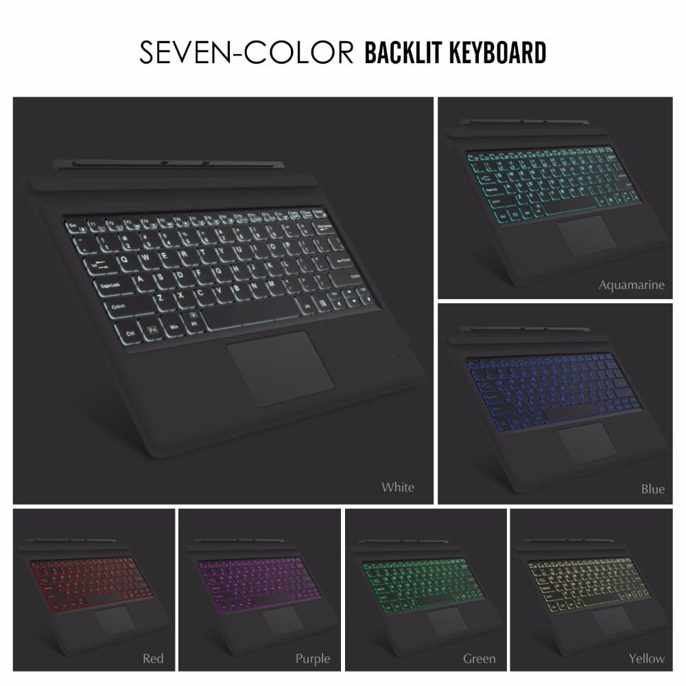 Type Cover for Microsoft Surface Pro 7/Pro 6/Surface Pro 5 (Pro 2017)/Pro 4,Ultra-Slim Wireless Bluetooth Keyboard with Trackpad Type Cover for Microsoft Surface Pro 7/Pro 6/Surface Pro 5 (Pro 2017)/Pro 4,Ultra-Slim Wireless Bluetooth Keyboard with Trackpad