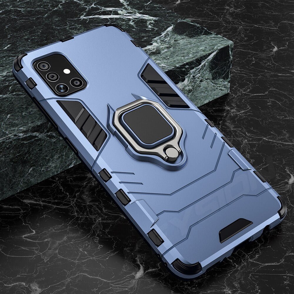 KEYSION Shockproof Case For Samsung A51 A71 A52 A72 A32 A12 M21 M31 A8 2018 Phone Cover for Galaxy S21 Ultra S20 Plus A21S A31