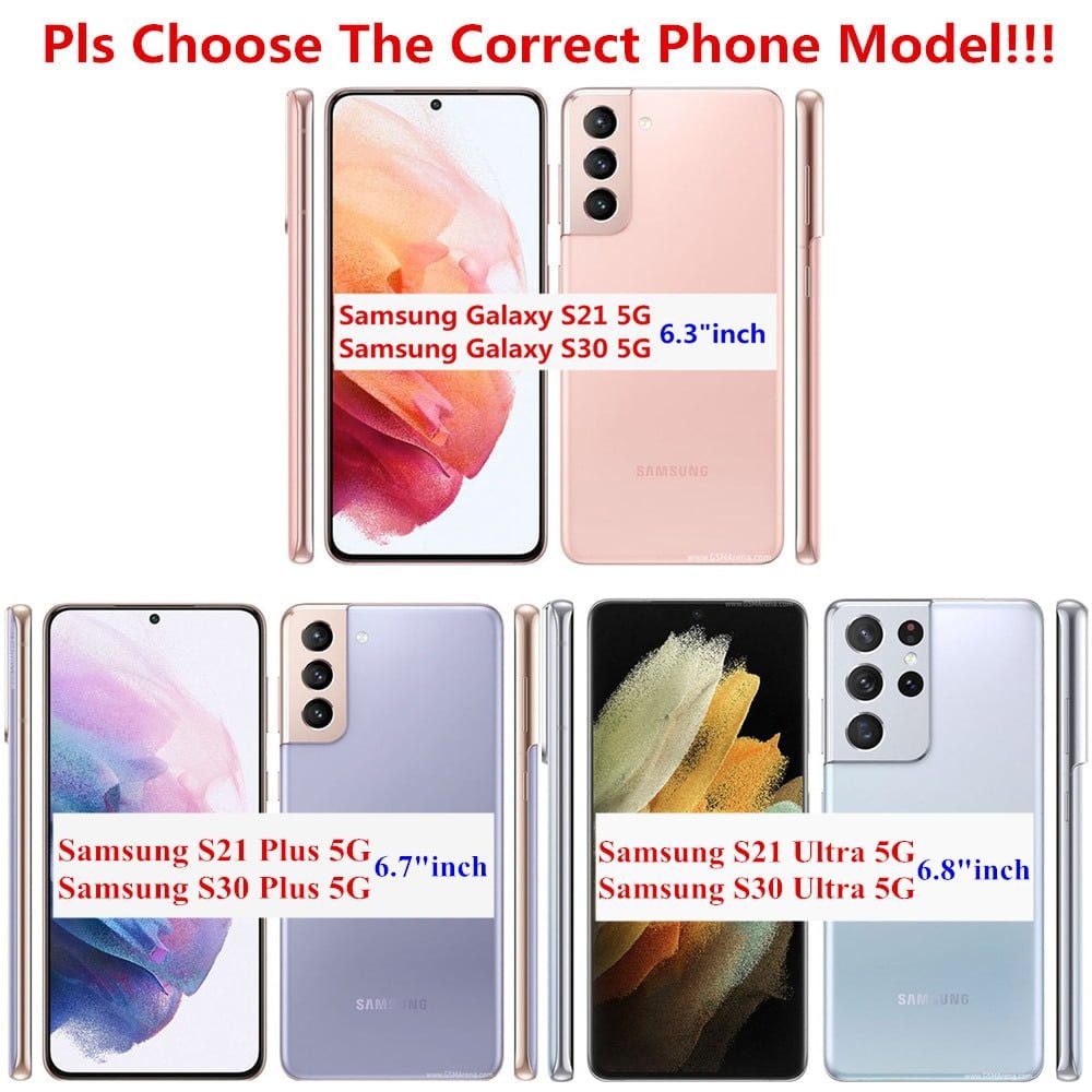 Slide Card Slots Holder Case For Samsung Galaxy S21 S30 S20 FE Note 20 Ultra 10 9 8 S10 5G S9 S8 Plus S10E S21+ Case Cover Funda