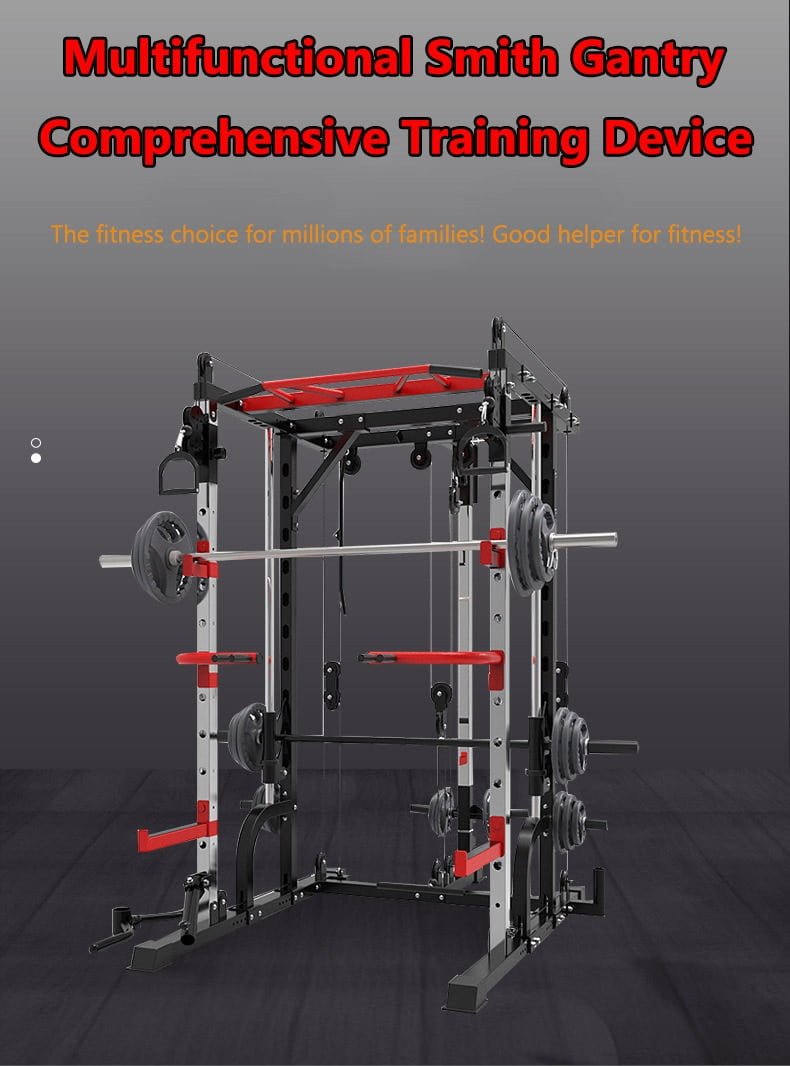 2021 Home Gym Large Fitness Equipment Musculation Portable Smith Fitness Machine Workout Equipment Hip Train Squat Rack Muscle 2021 Home Gym Large Fitness Equipment Musculation Portable Smith Fitness Machine Workout Equipment Hip Train Squat Rack Muscle