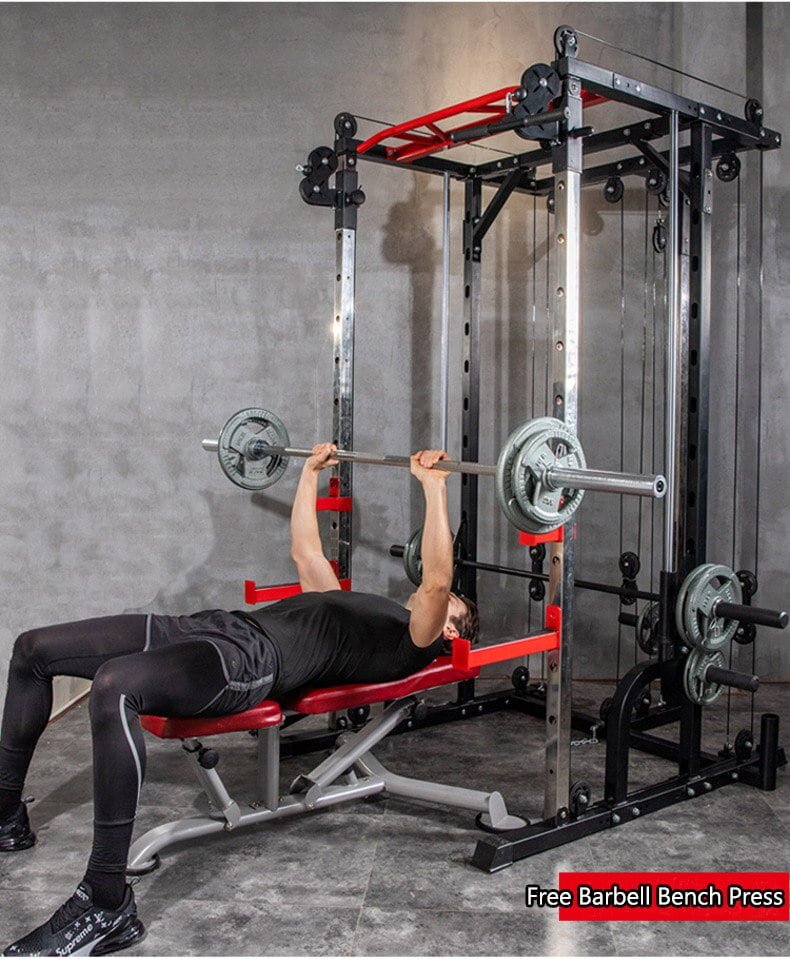 2021 Home Gym Large Fitness Equipment Musculation Portable Smith Fitness Machine Workout Equipment Hip Train Squat Rack Muscle 2021 Home Gym Large Fitness Equipment Musculation Portable Smith Fitness Machine Workout Equipment Hip Train Squat Rack Muscle