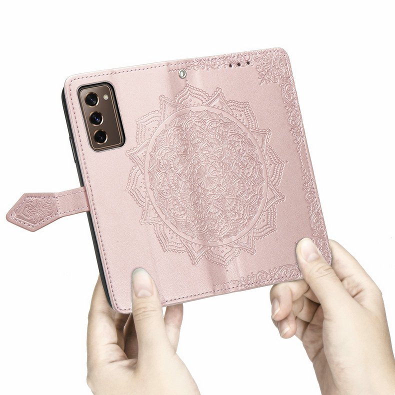3D Mandala Wallet Leather Coque for Samsung Z Fold 2 Fold3 5G Case Book Etui Samsung Galaxy Z Fold 3 Case Fold2 Flip Cover Funda