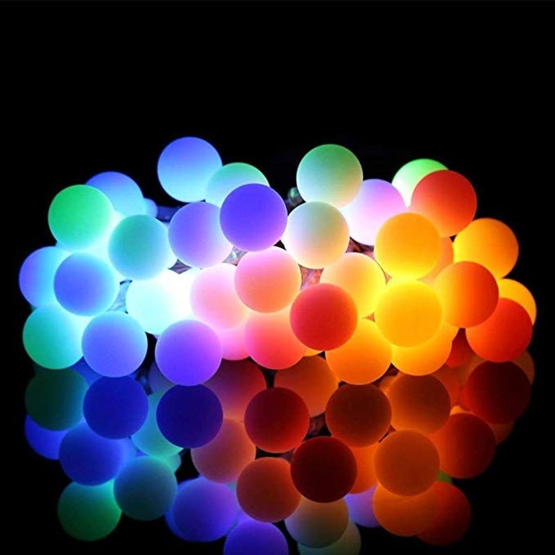 Colorful Outdoor Solar Light String