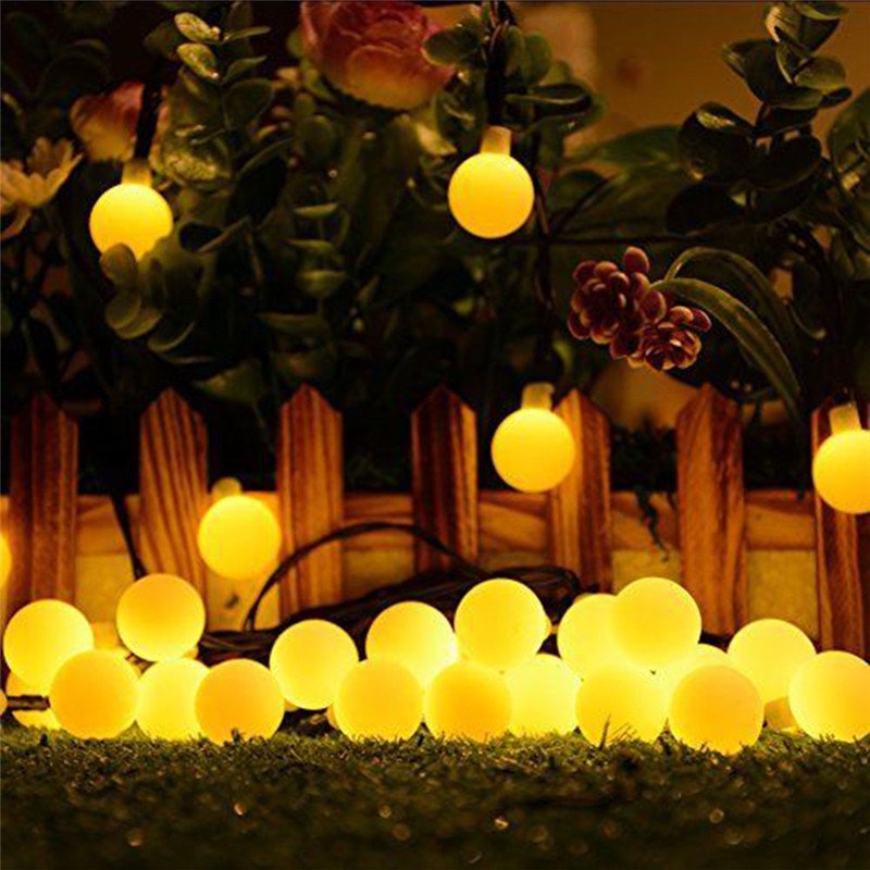 Colorful Outdoor Solar Light String