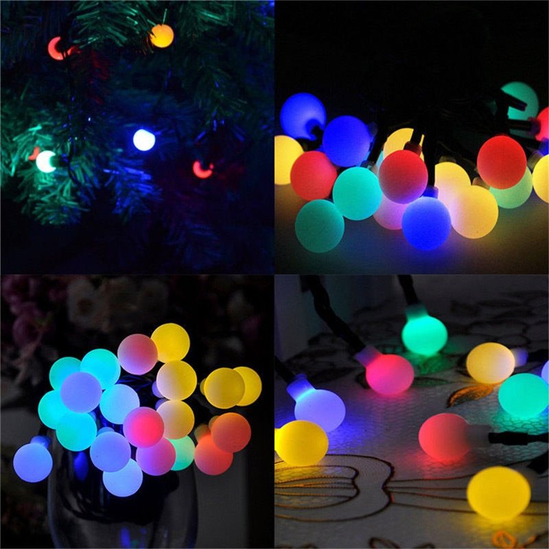 Colorful Outdoor Solar Light String