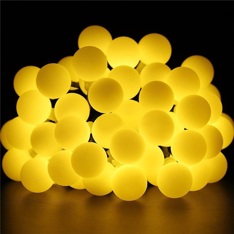 Colorful Outdoor Solar Light String