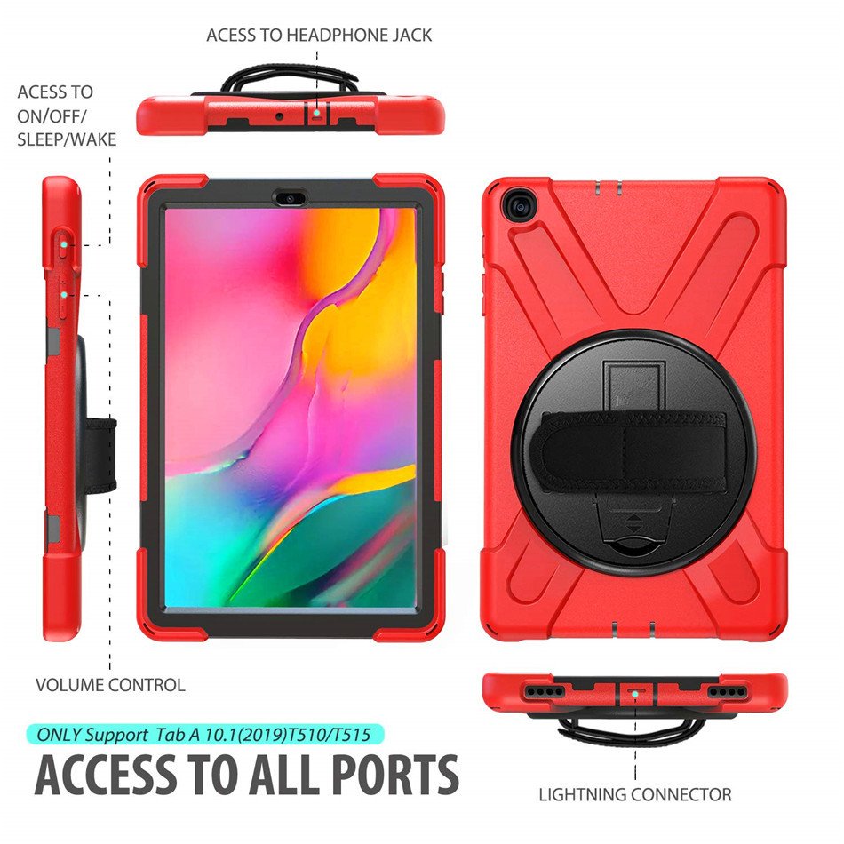 Heavy Duty Rugged Shockproof Case for Samsung Tab