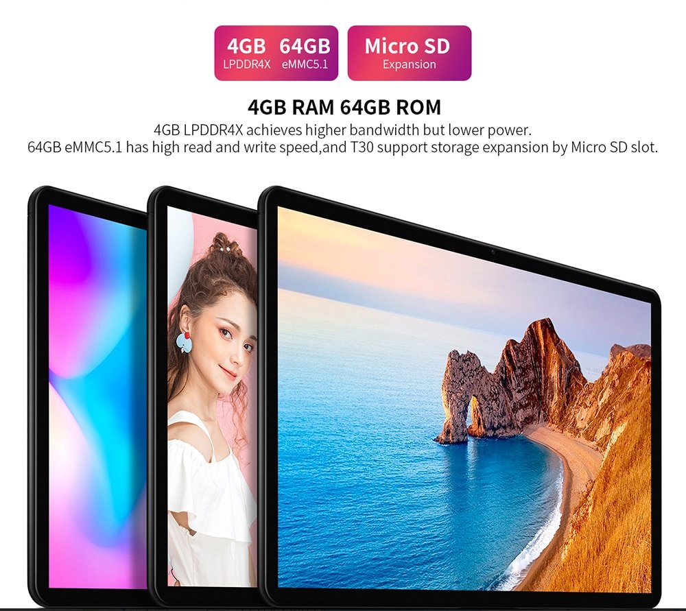 Andriod 9.0 4G Tablet with Dual Camera