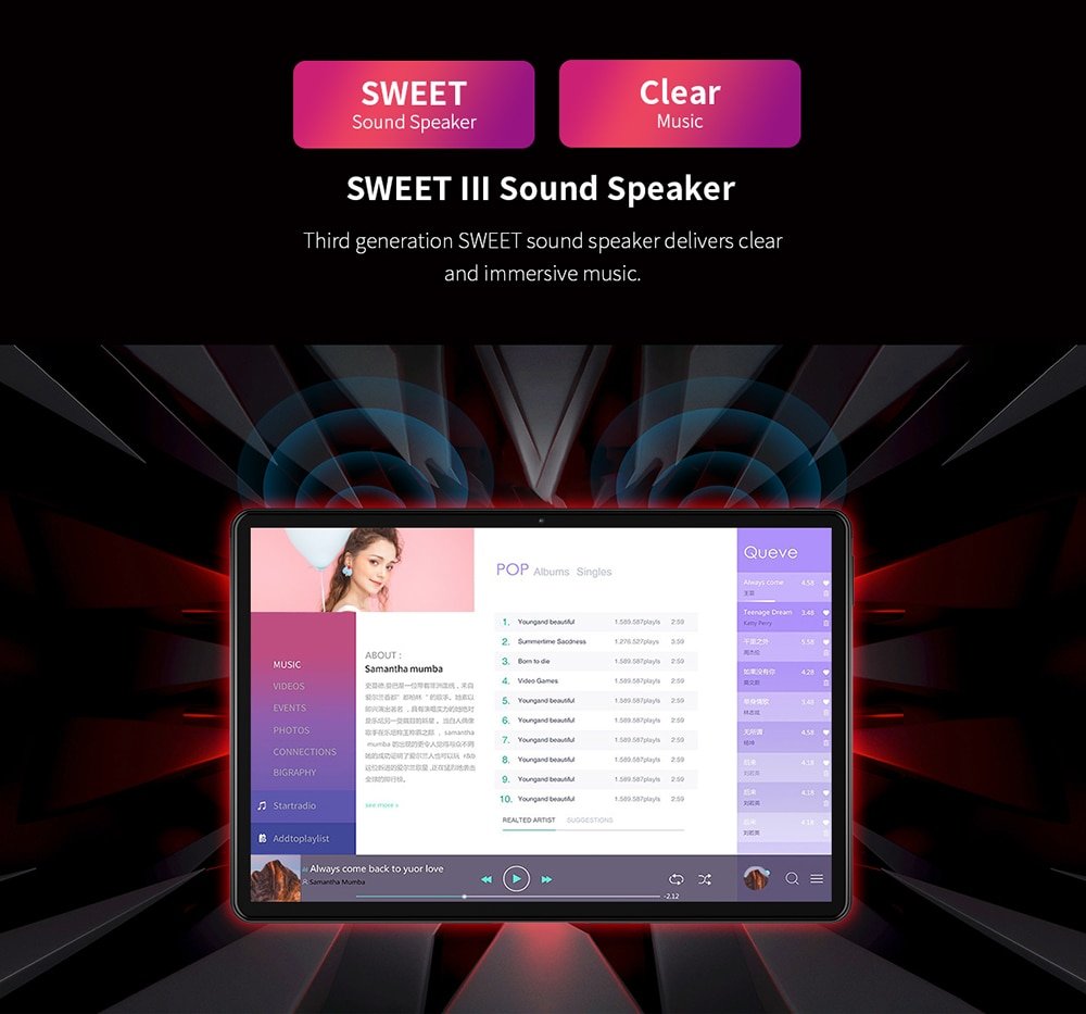 Andriod 9.0 4G Tablet with Dual Camera