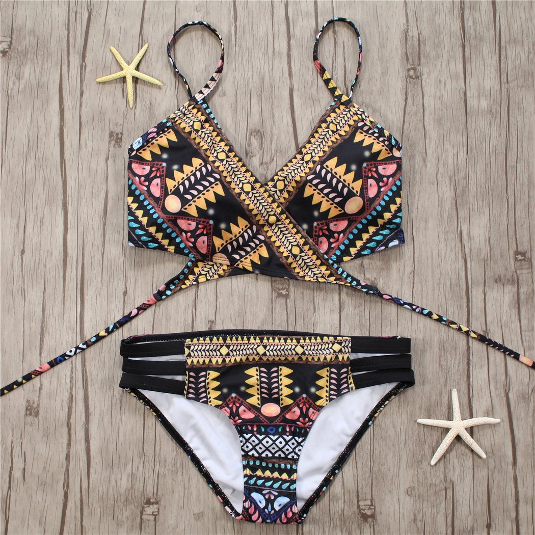 Women's Boho Style Bikini Set