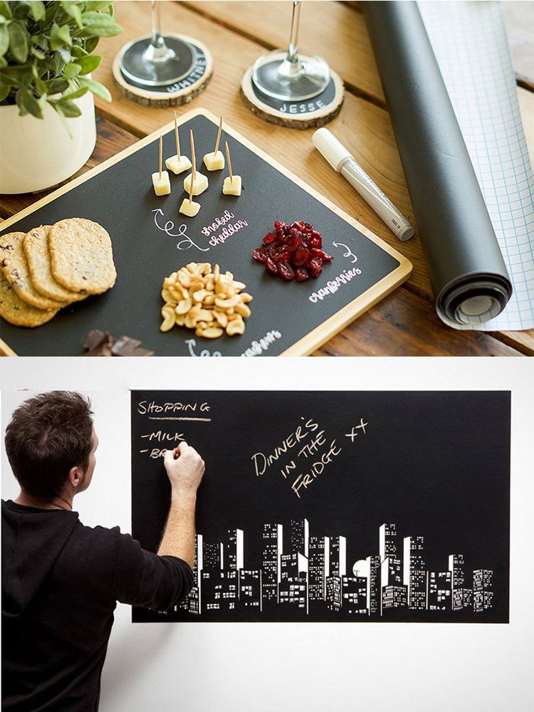 Removable Chalk Board Wall Sticker