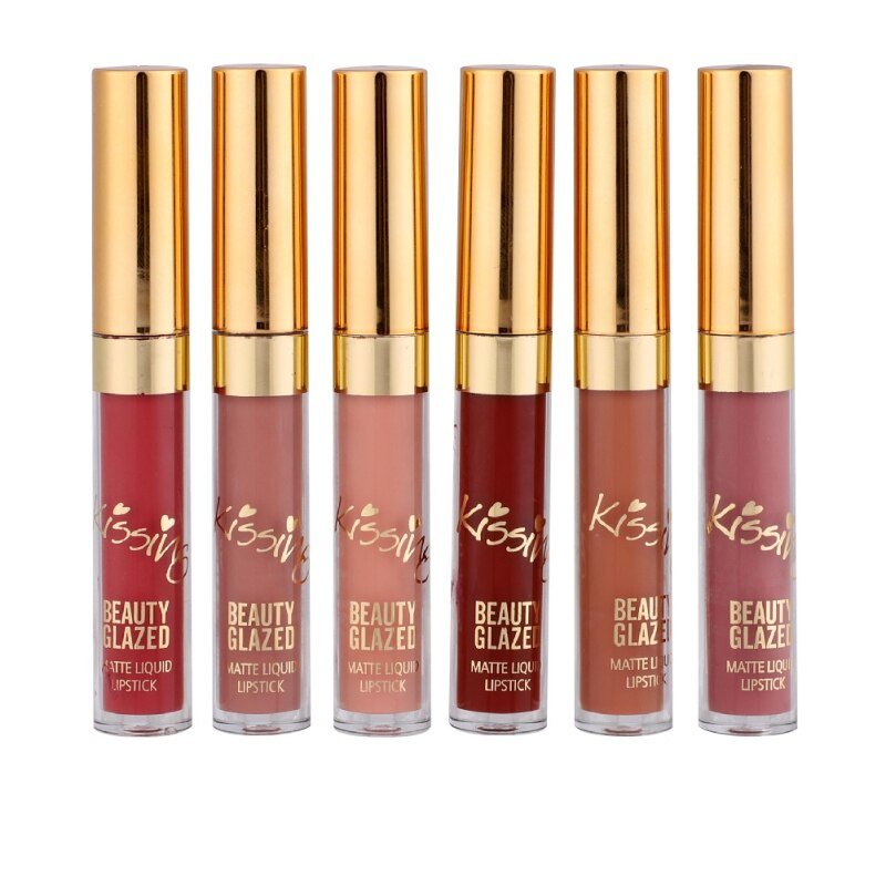 Velvet Matte Lip Gloss 6 Pcs Set