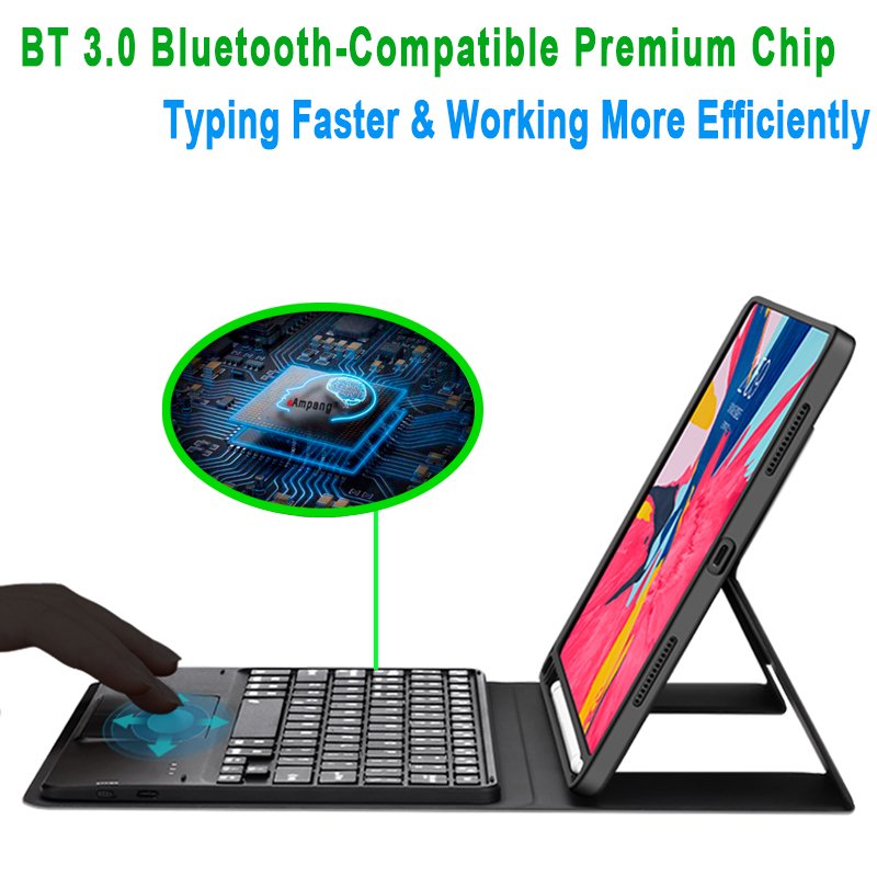 Magic Keyboard for iPad Air 9.7 to 12.9 sericeKeyboard Case 9th 8th 7th Generation for iPad Air 2 3 4 5 10.9 Pro 9.7 10.5 11 12.9 20
