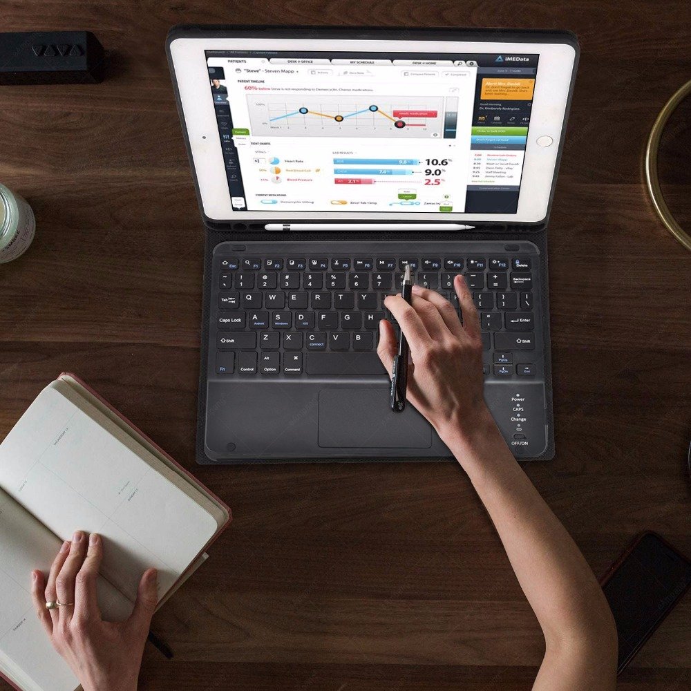 Magic Keyboard for iPad Air 9.7 to 12.9 sericeKeyboard Case 9th 8th 7th Generation for iPad Air 2 3 4 5 10.9 Pro 9.7 10.5 11 12.9 20