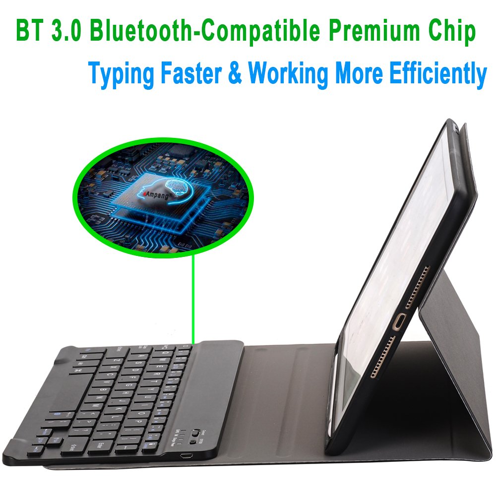 Wireless Keyboard Leather Case for Samsung Galaxy Tab A series