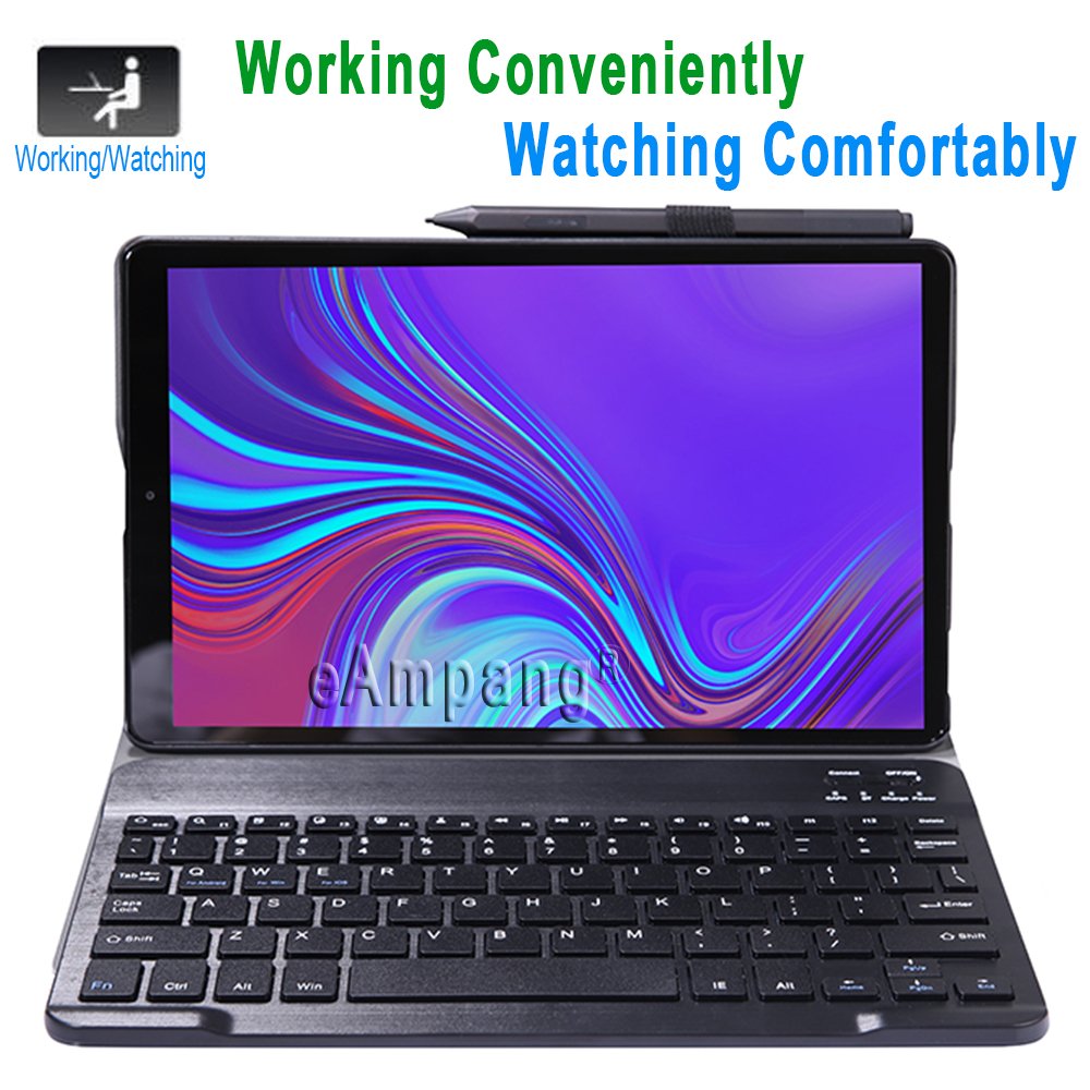 Wireless Keyboard Leather Case for Samsung Galaxy Tab A series