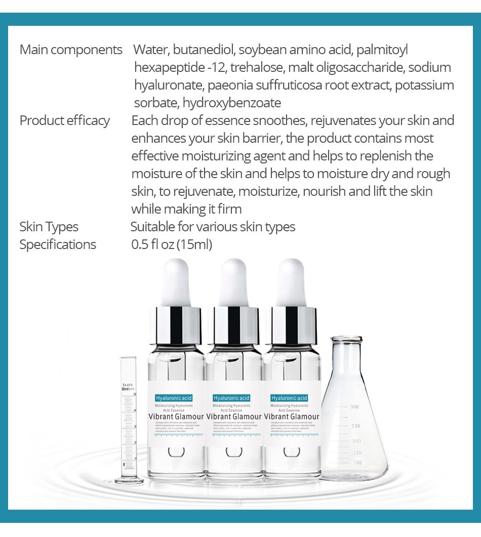 Hyaluronic Acid Shrink Pore Face Serum