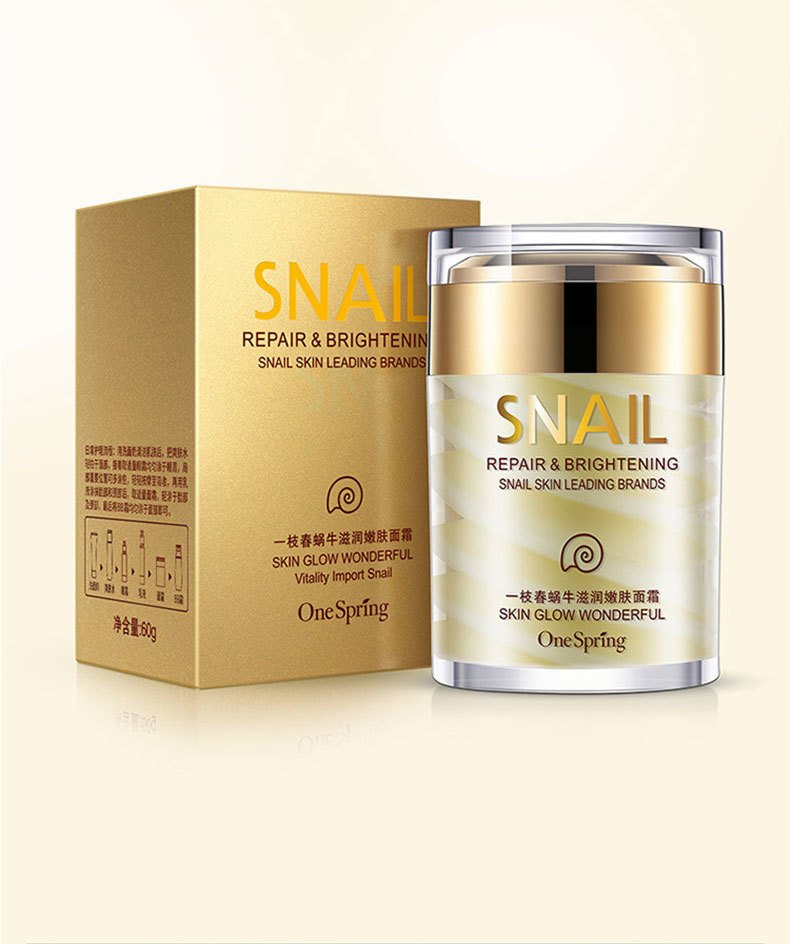 Whitening Anti-Wrinkles Snail Face Cream
