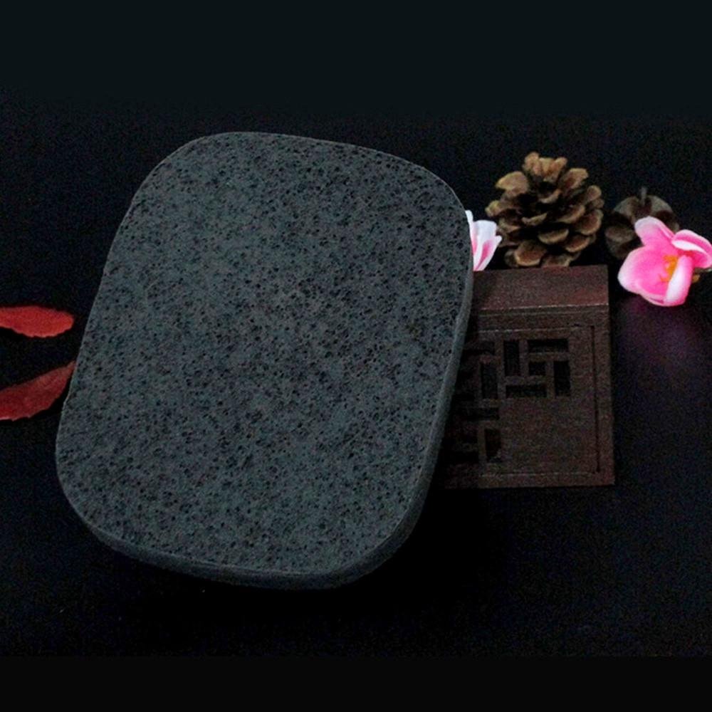 Black Bamboo Charcoal Face Sponge