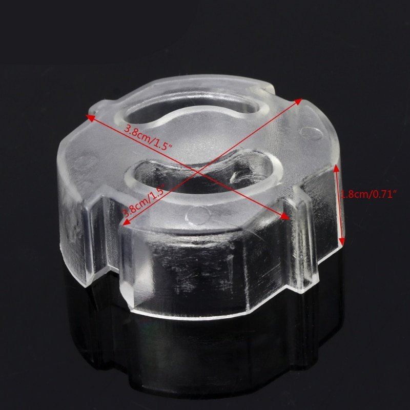 Transparent EU Power Socket Safety Plugs Set