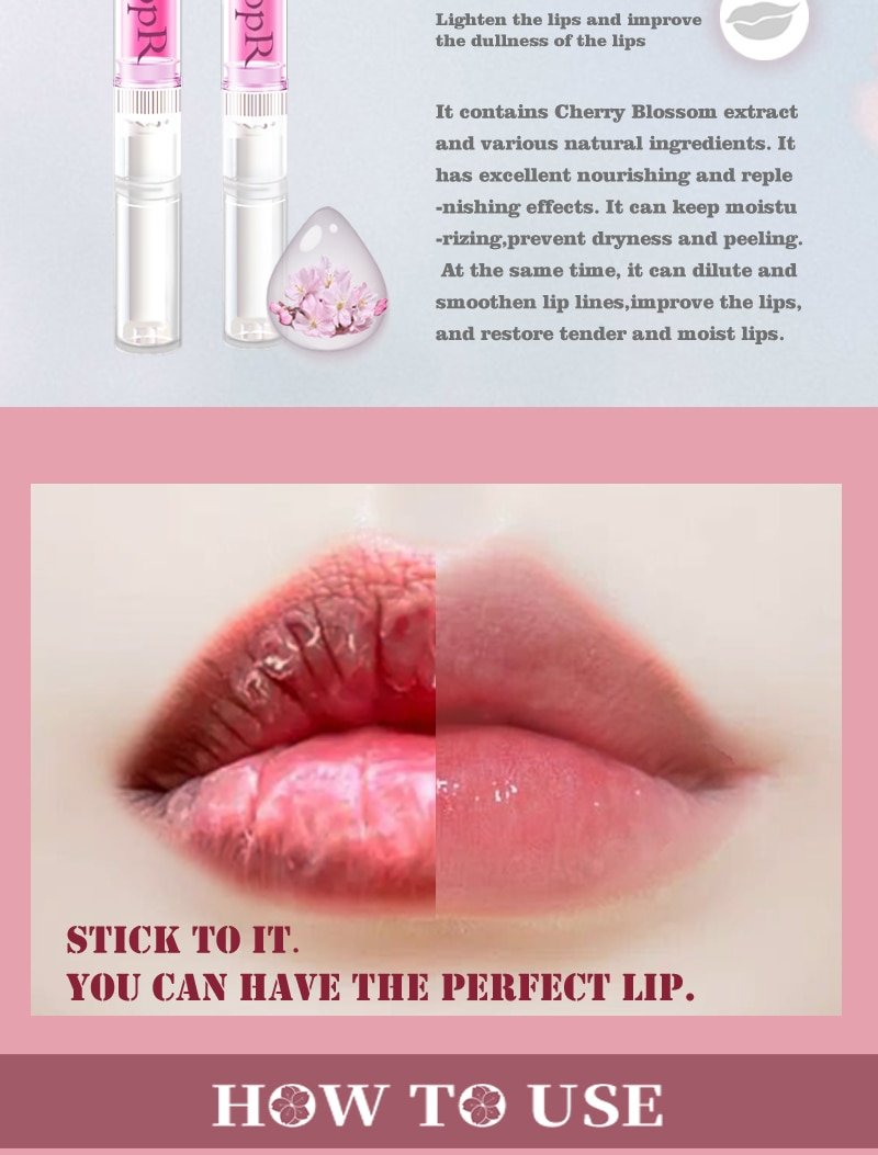 Cherry Blossom Moisturizing Lip Balm