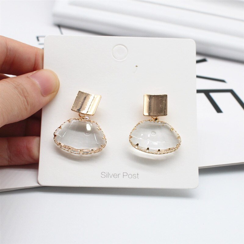 Women's Elegant Transparent Earrings