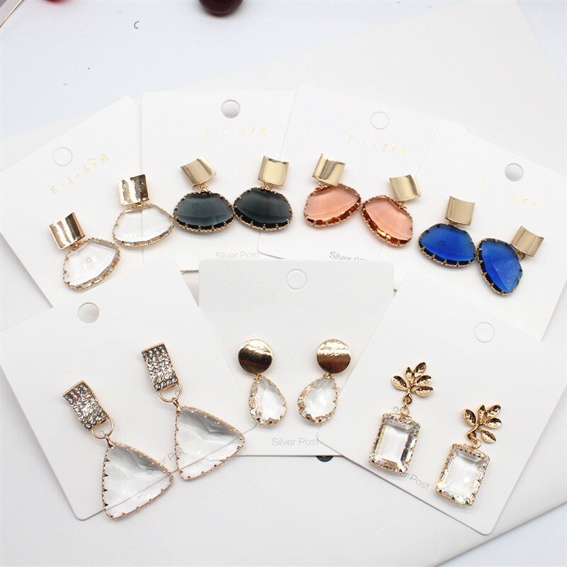 Women's Elegant Transparent Earrings