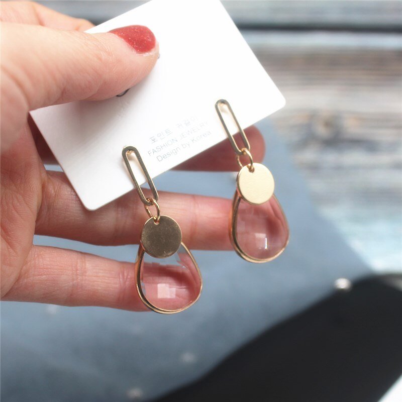 Women's Elegant Transparent Earrings